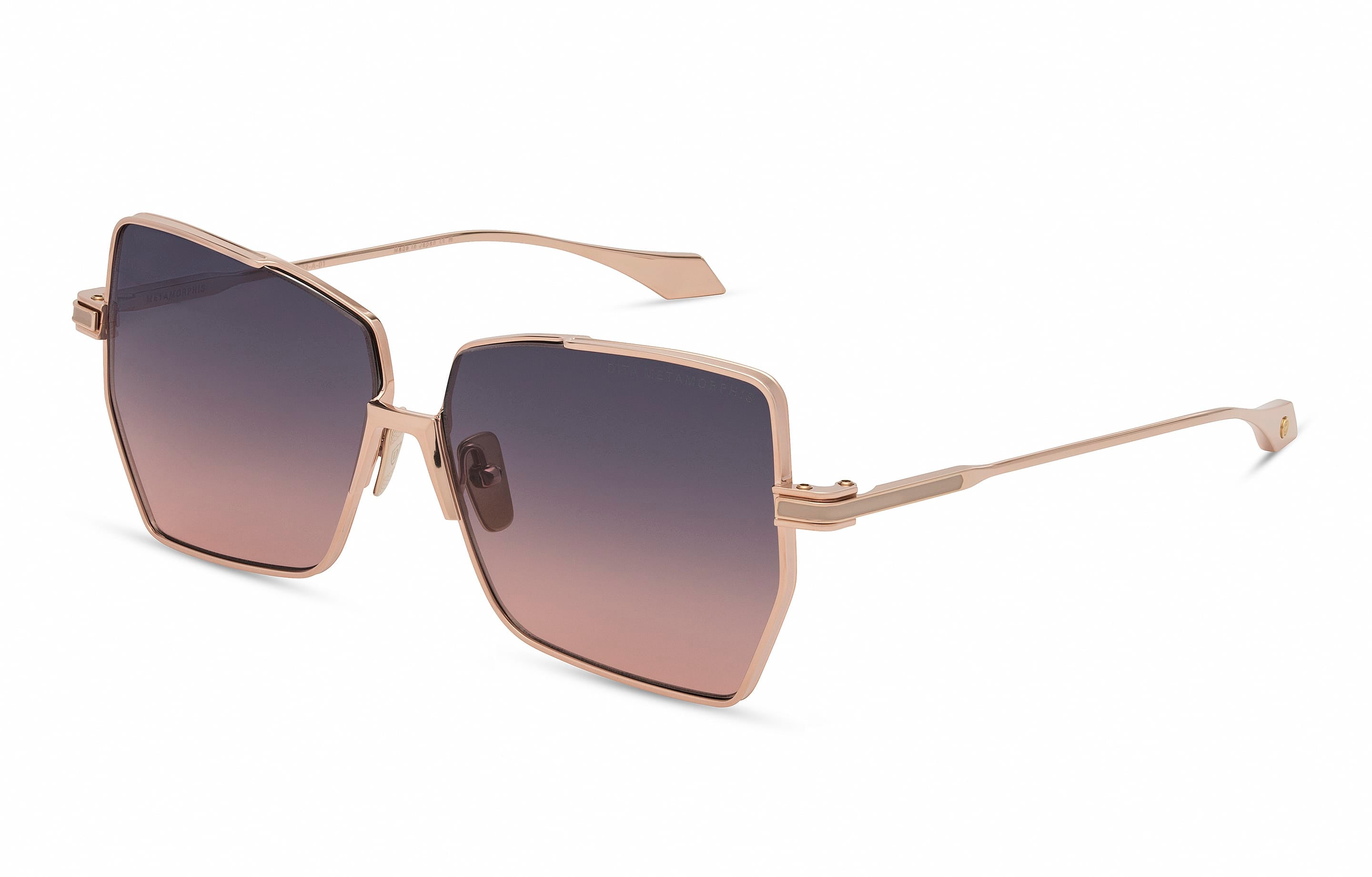 Metamorphis DTS202-A-01 rose gold/dark grey to peach gradient lens