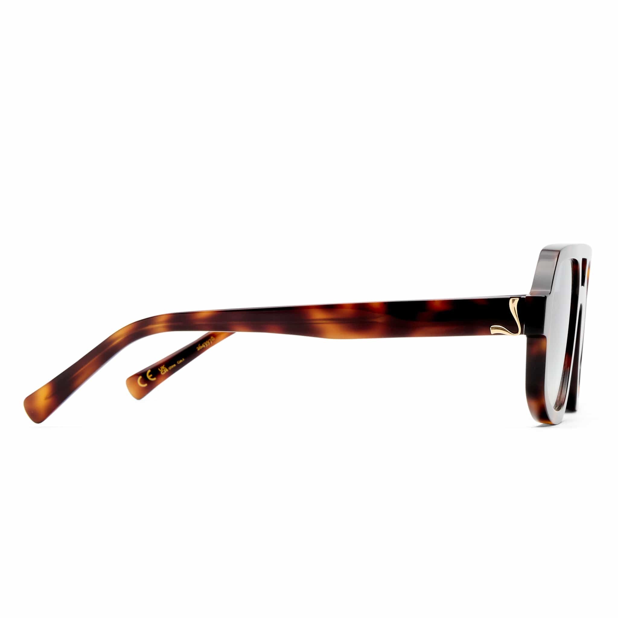 The Banks 2643978 tortoise/blue gradient lens