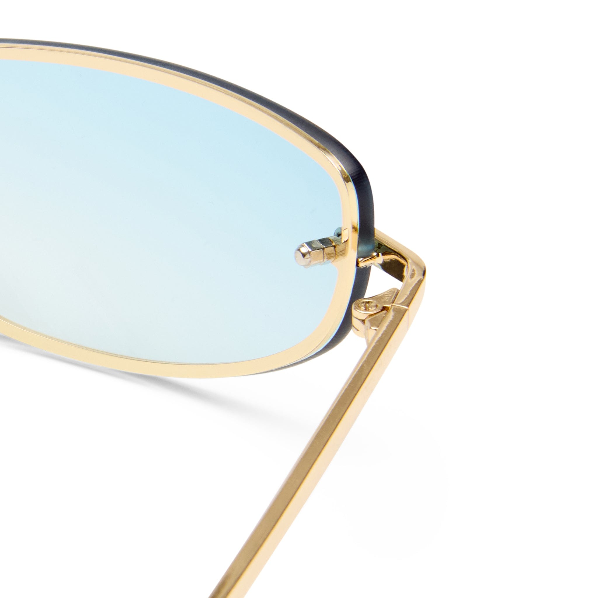 Bubbles gold/sky blue graduated lens