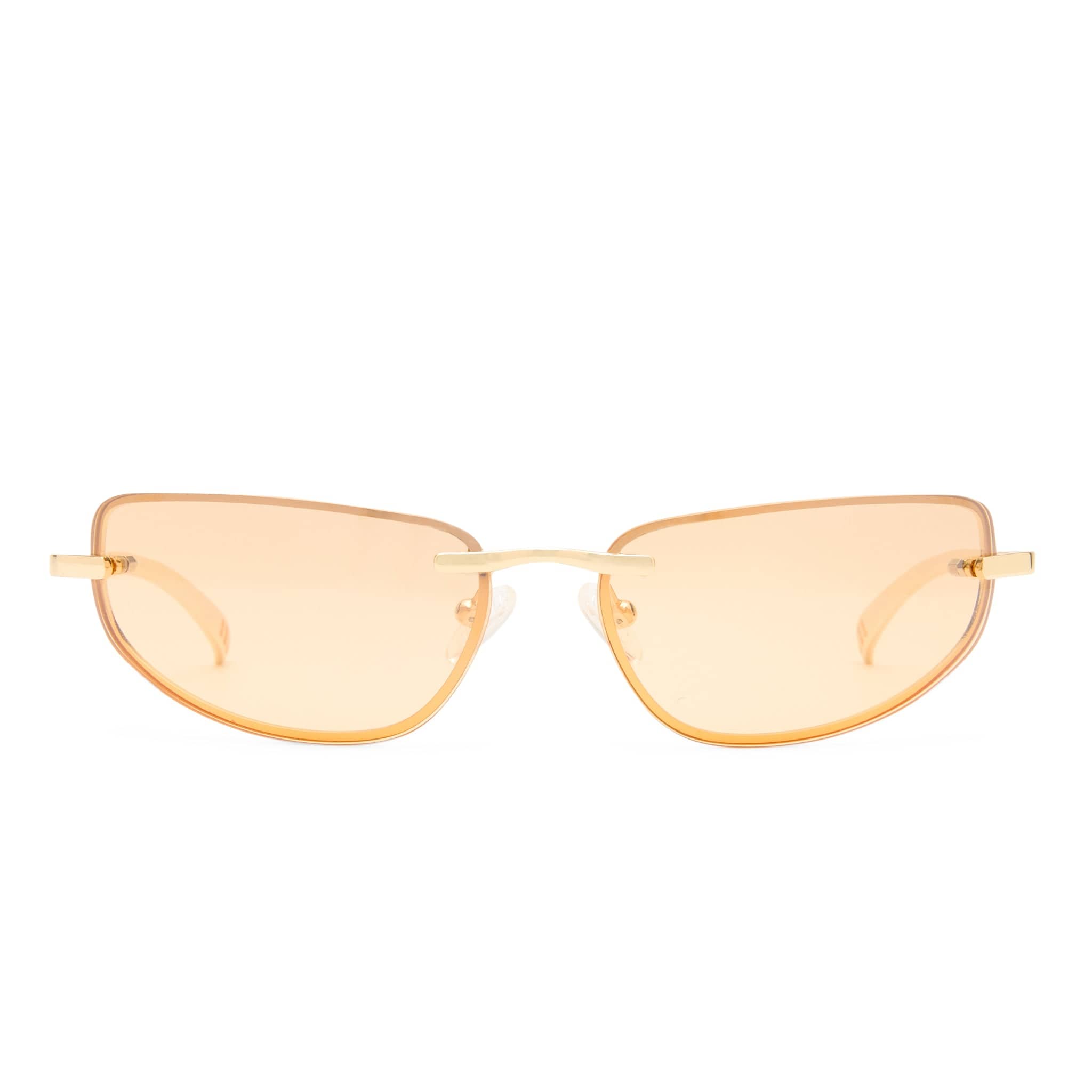 Bubbles gold/amber tint silver flash lens Category 1