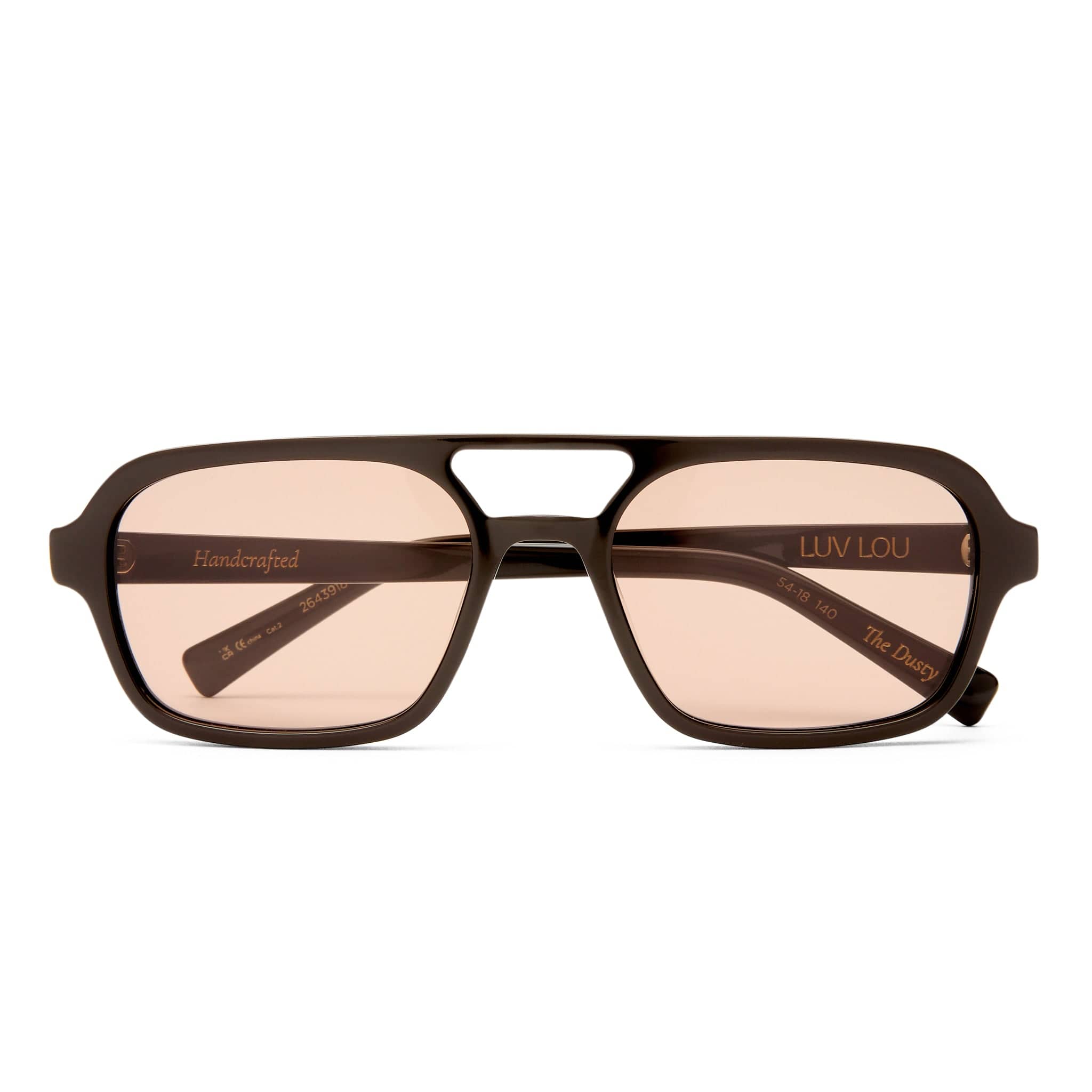 The Dusty 2643918 dark chocolate/brown tint lens