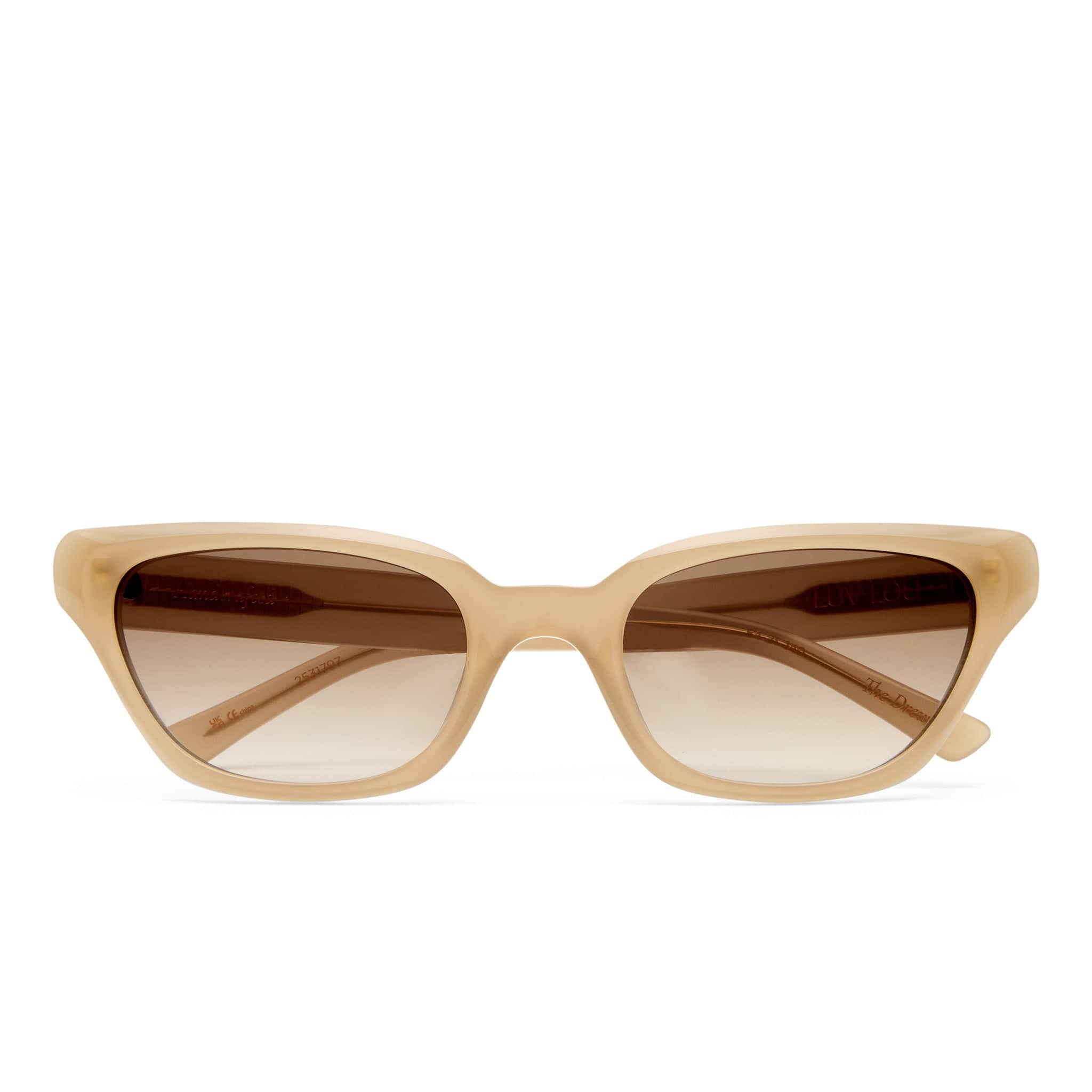 The Drew 2531797 bisque/brown graduated lens