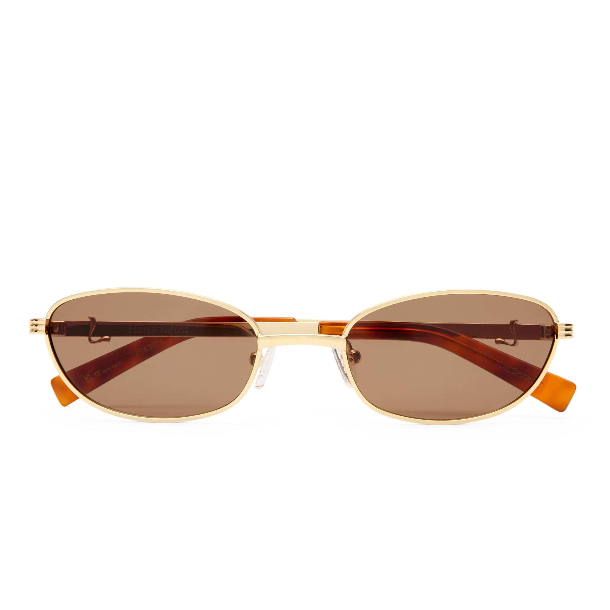 The Brooklyn 2643914 gold/brown mono lens