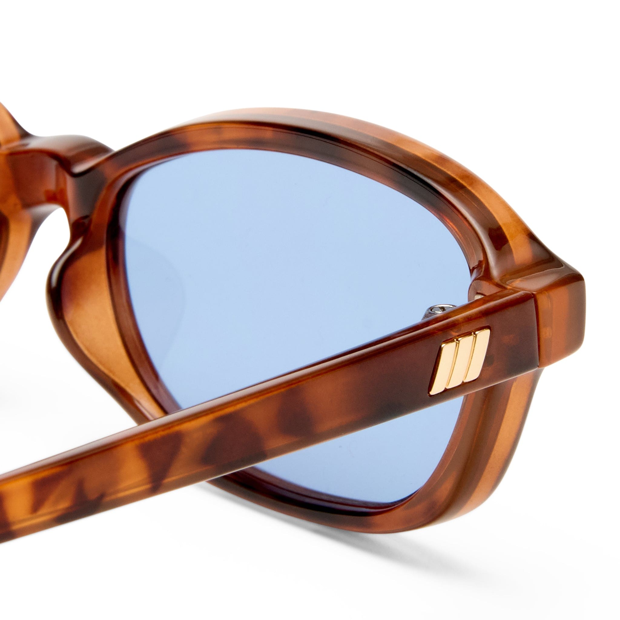 Honey Pot 2652317 amber tortoise/blue mono lens