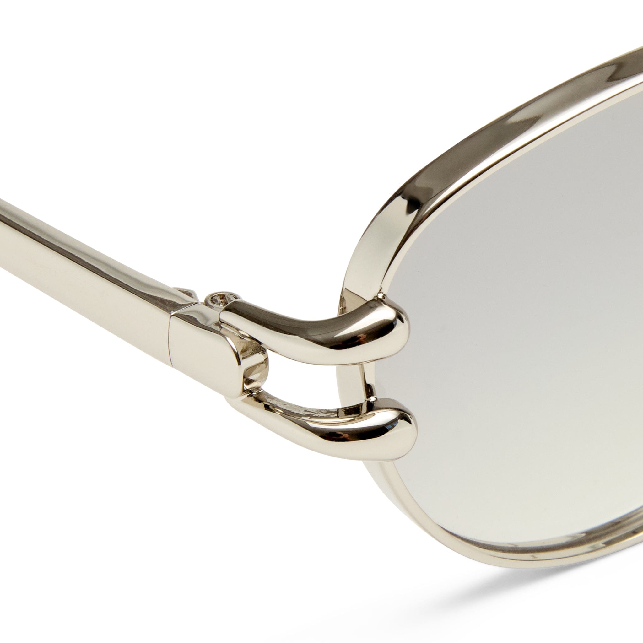 Numero Seis 2623814 bright silver/moss graduated tint lens