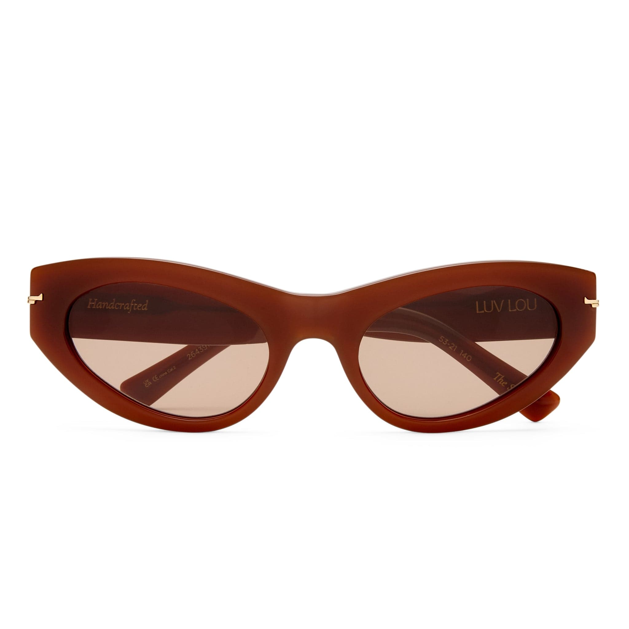 The Sofia 2643910 auburn/brown mono lens