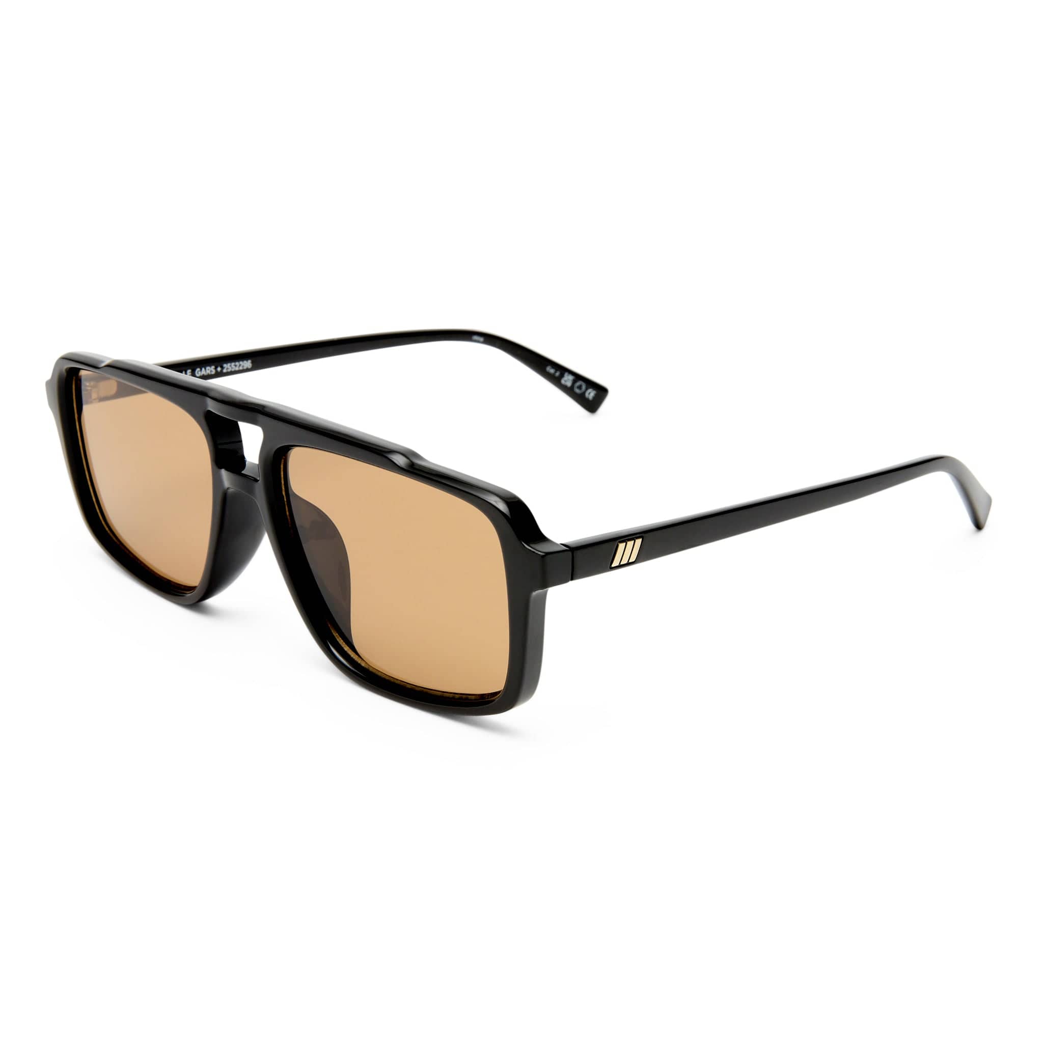 Le Gars 2552596 black/light brown mono lens