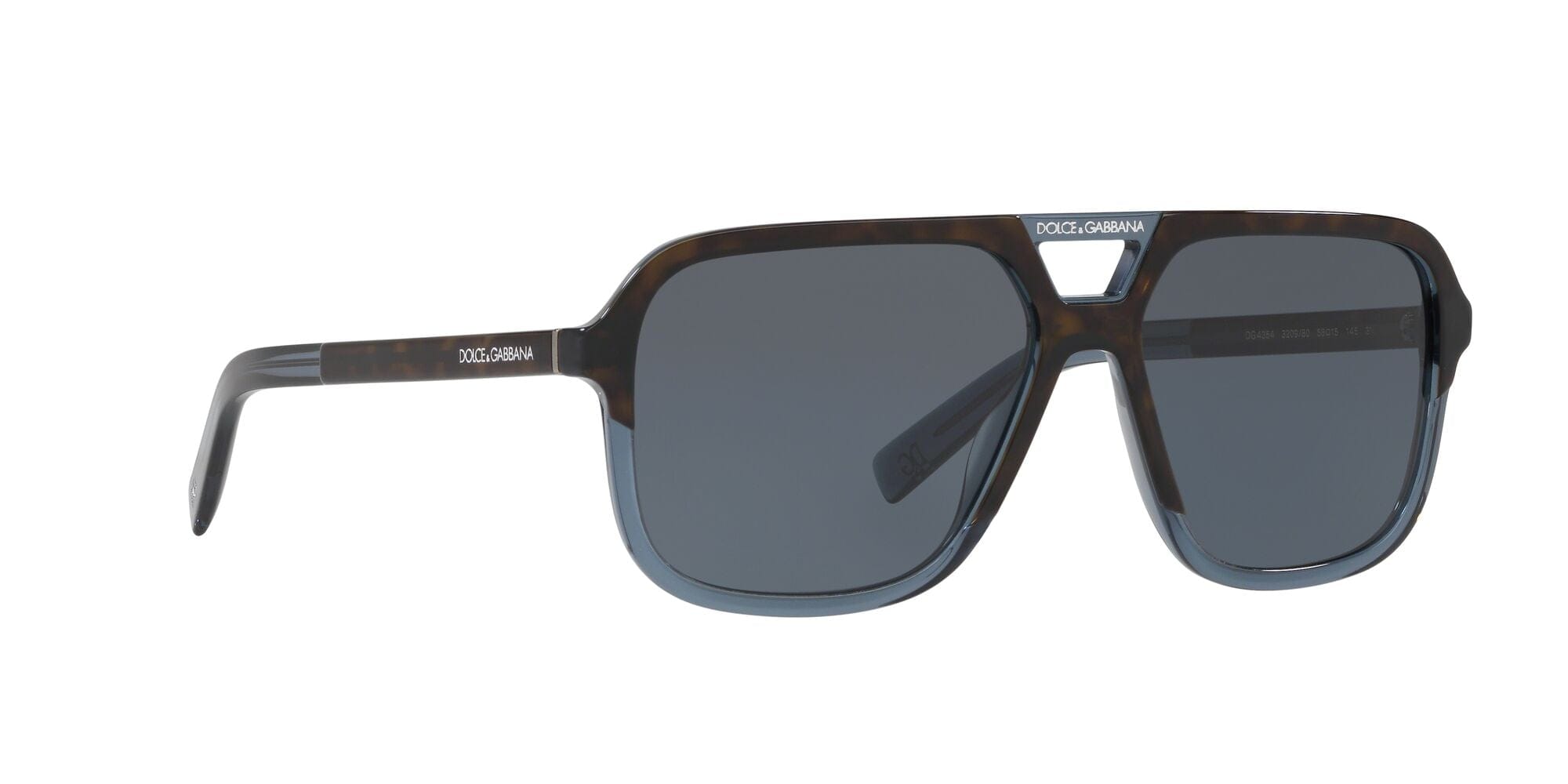 DG4354 320980 HAVANA TRANSPARENT BLUE