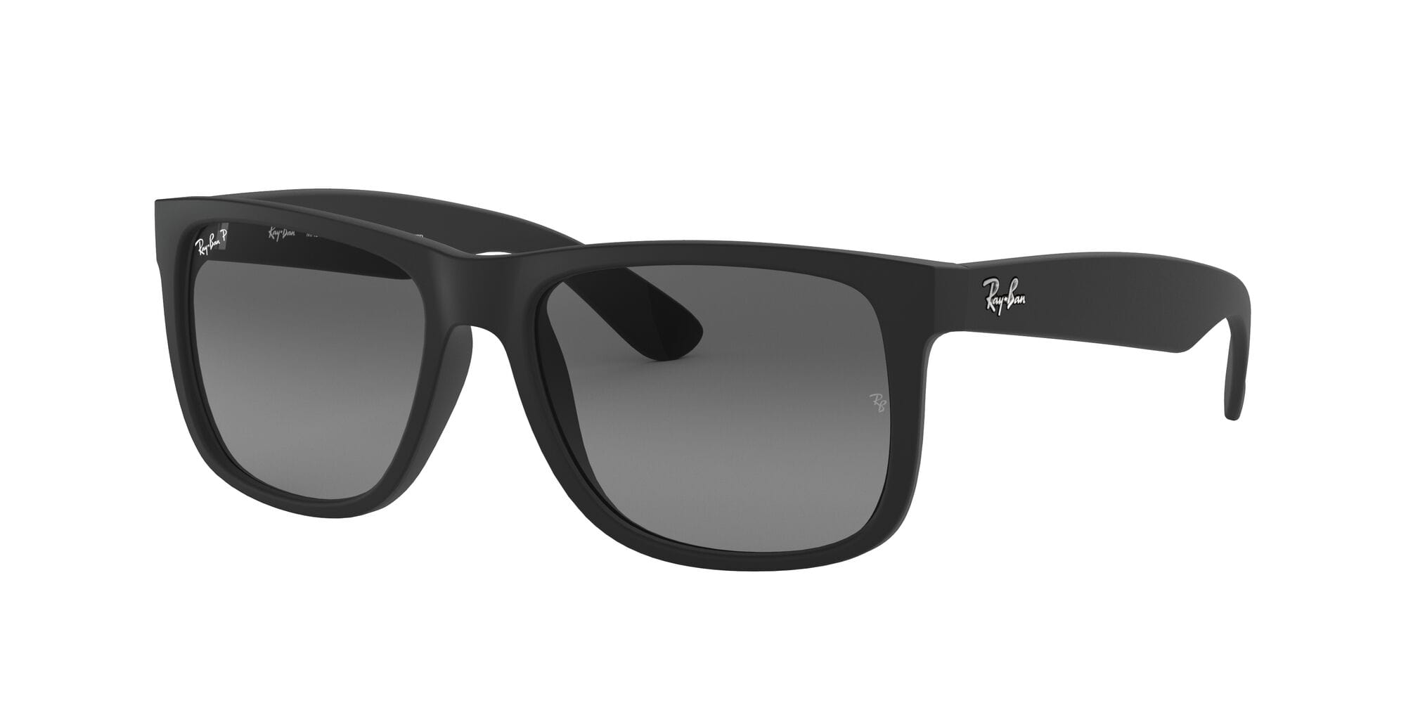 RB4165 622/T3 (55) justin matte black/grey gradient polarised lens