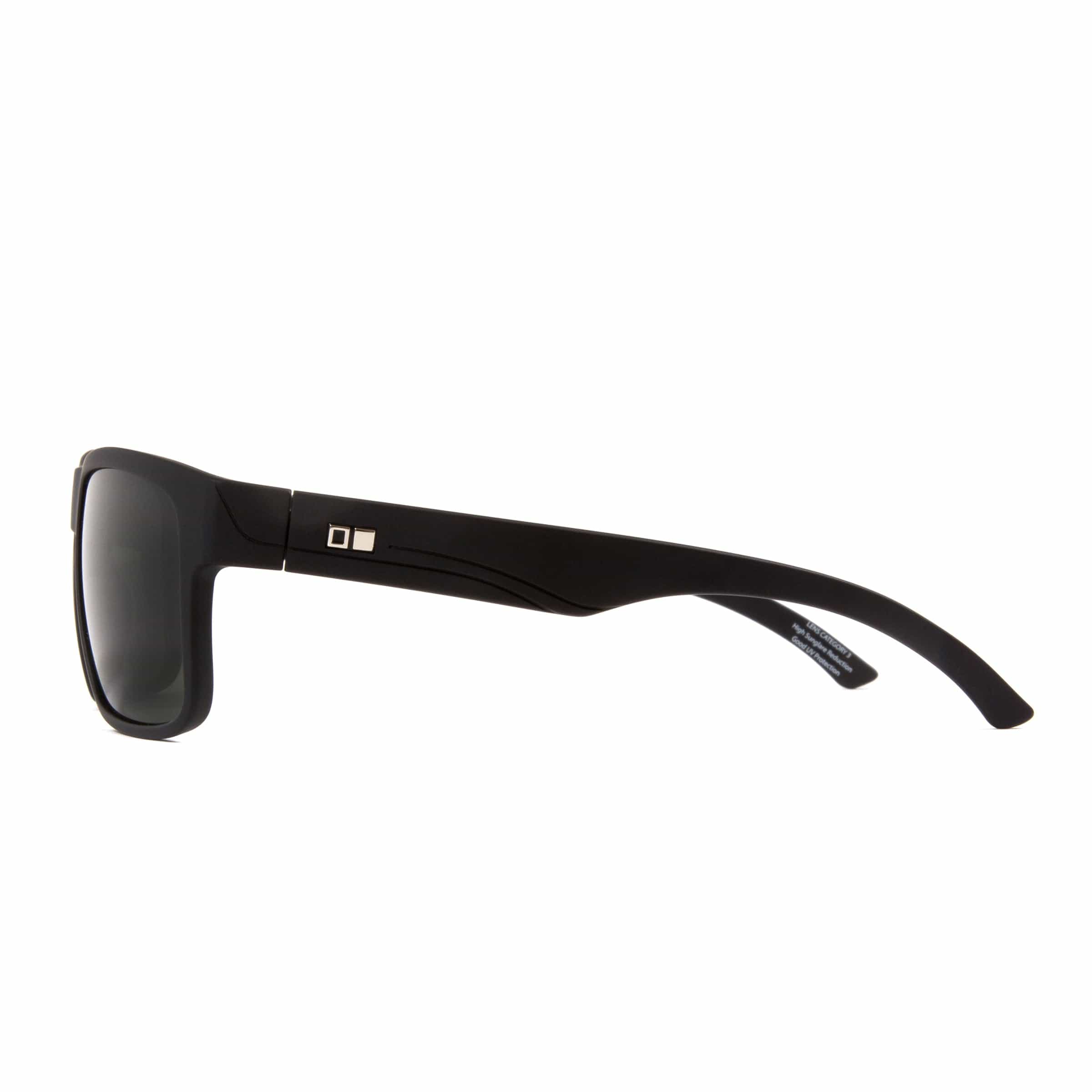 RAMBLER 137-2005P MATTE BLACK/POLARISED GREY LENS
