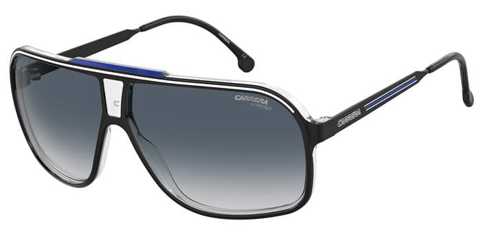 Grand prix 3 D51 crystal black blue white/grey gradient lens