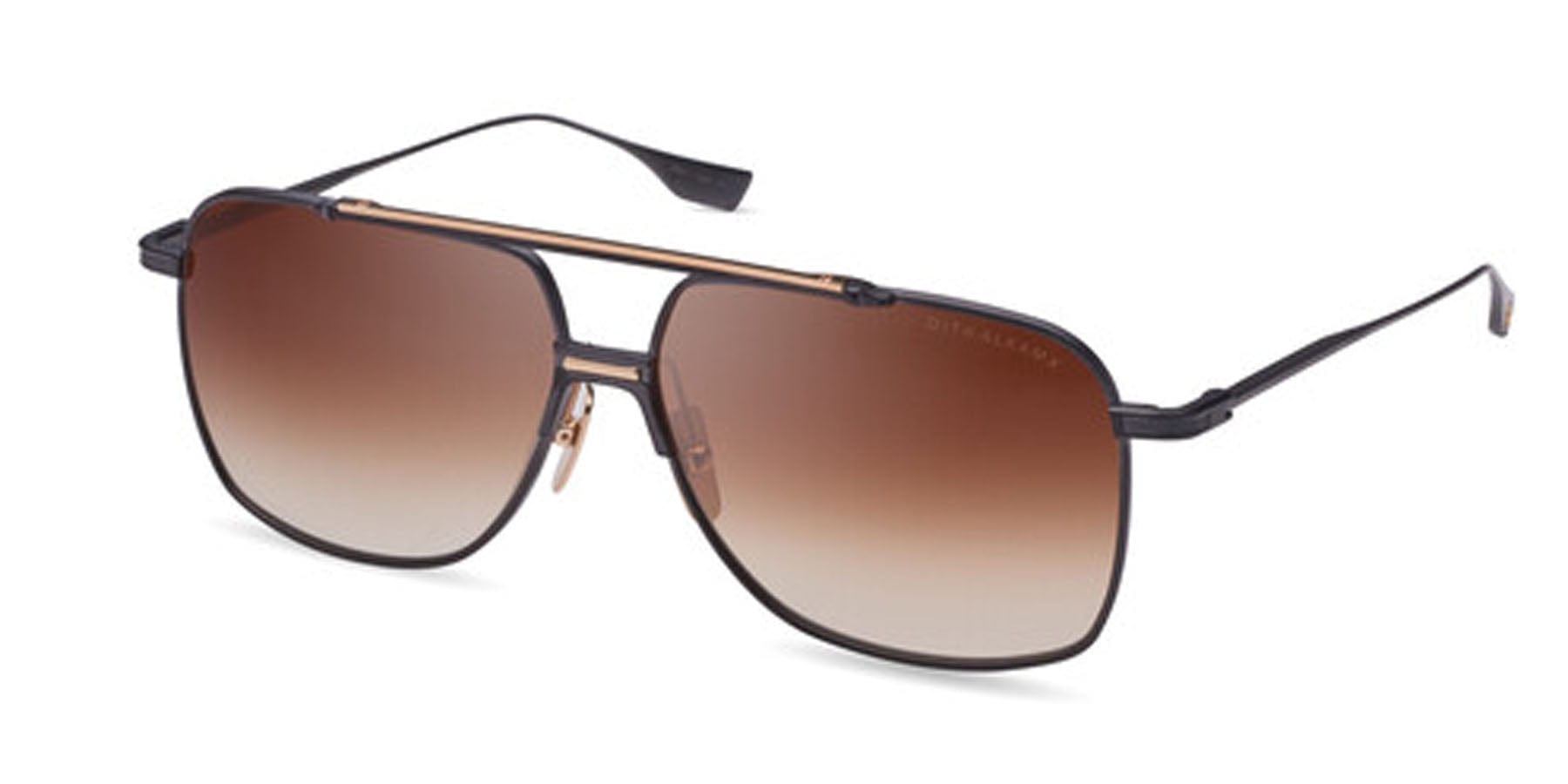 Alkamx DTS100-A-03 black iron/brown gradient lens