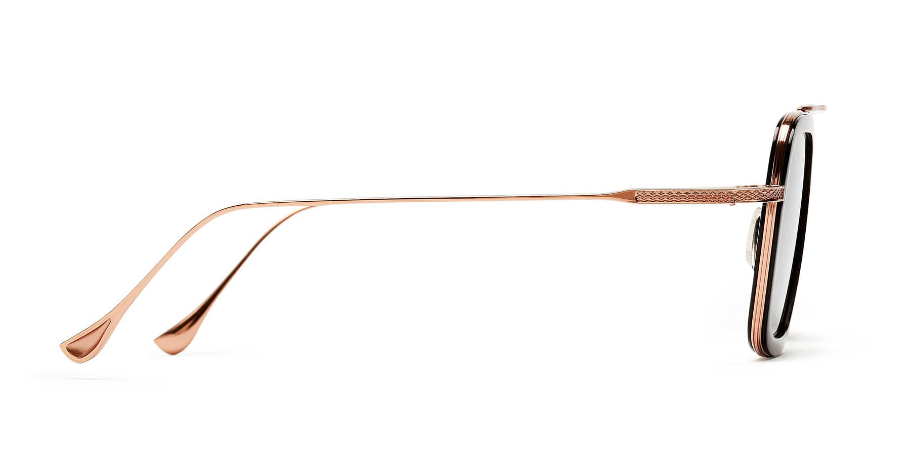 Flight 006 7806-E black rose gold/rose gold lens