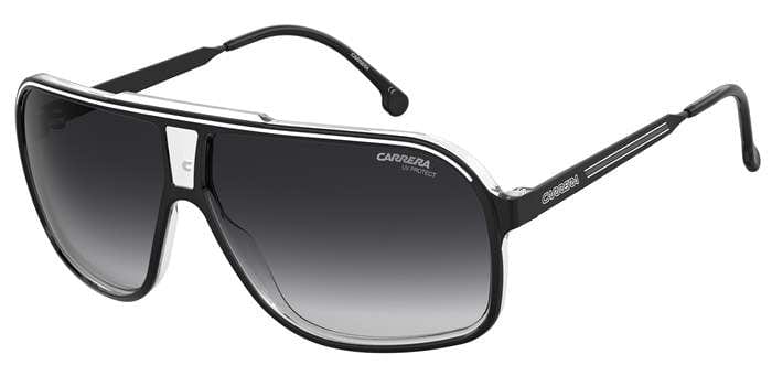 Grand prix 3 80s crystal black white/grey gradient lens