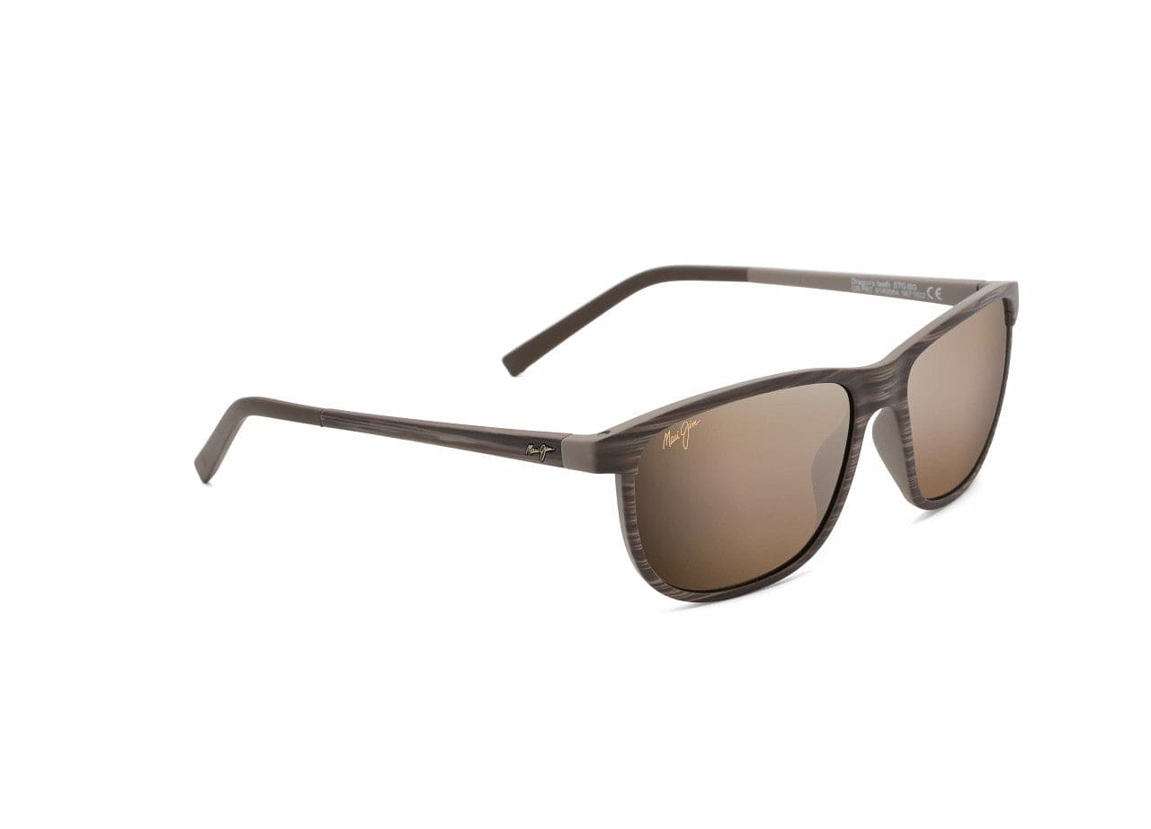 H811-25C LELE KAWA BROWN STRIPE/HCL BRONZE POLARISED LENS