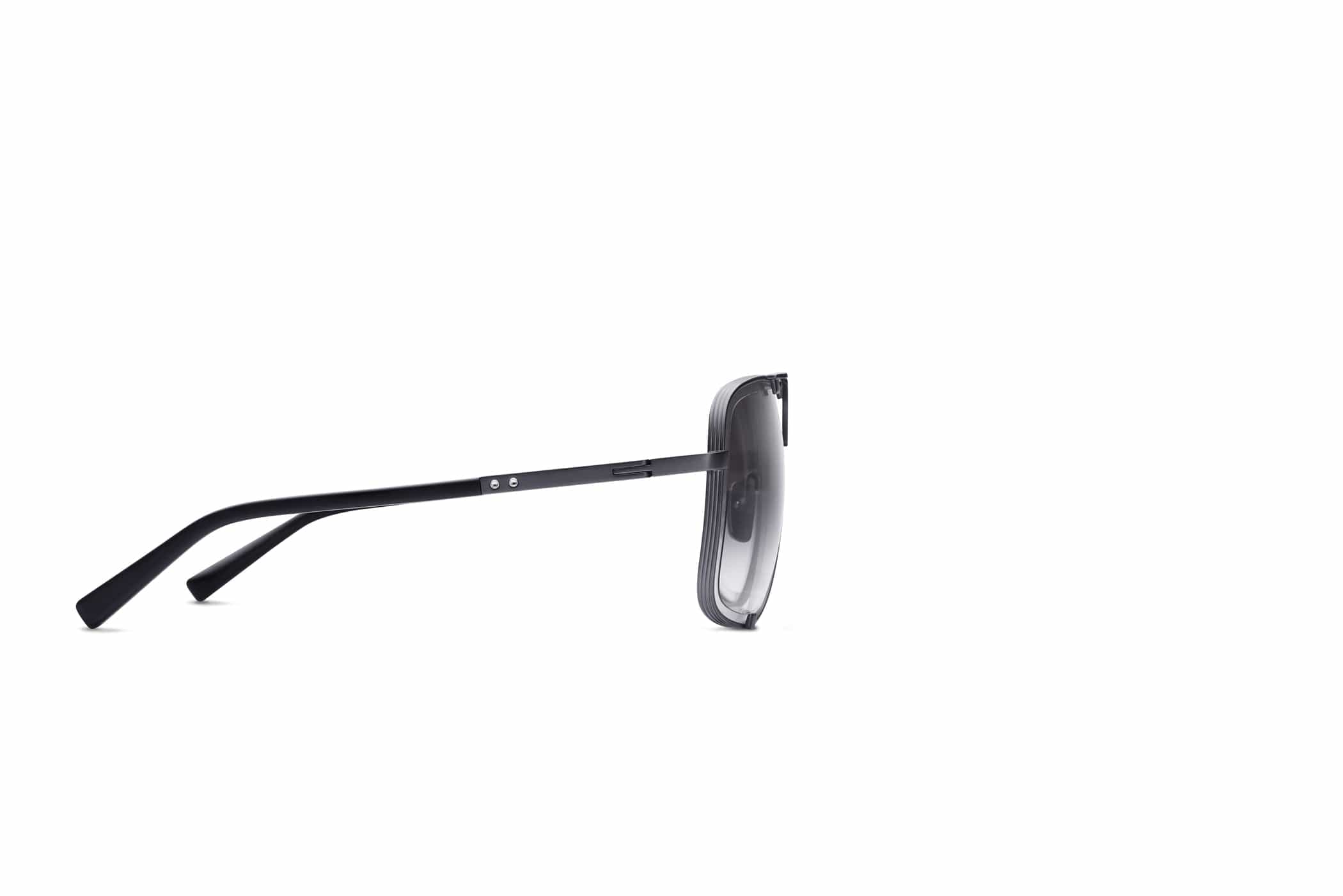 Mach five DRX 2087-H black iron/grey gradient lens