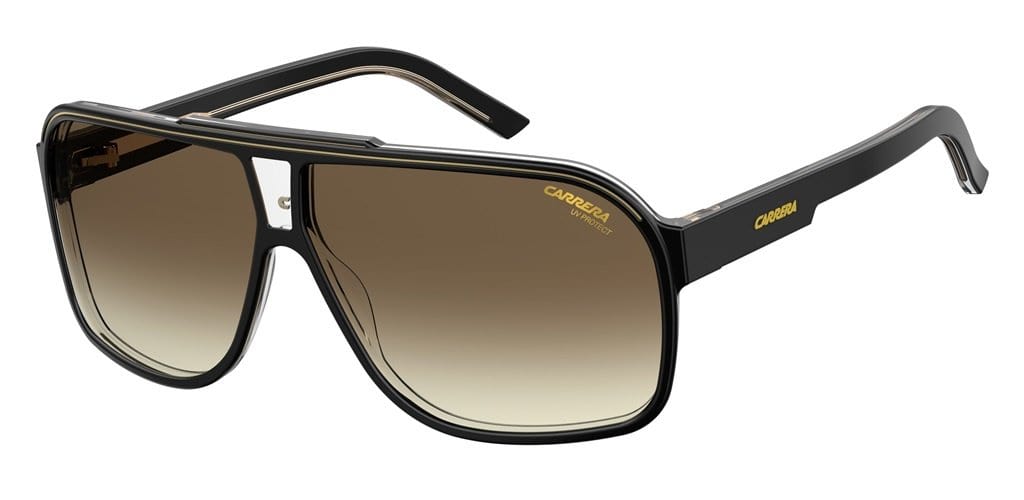 Grand prix 2 807 black gold/brown gradient lens
