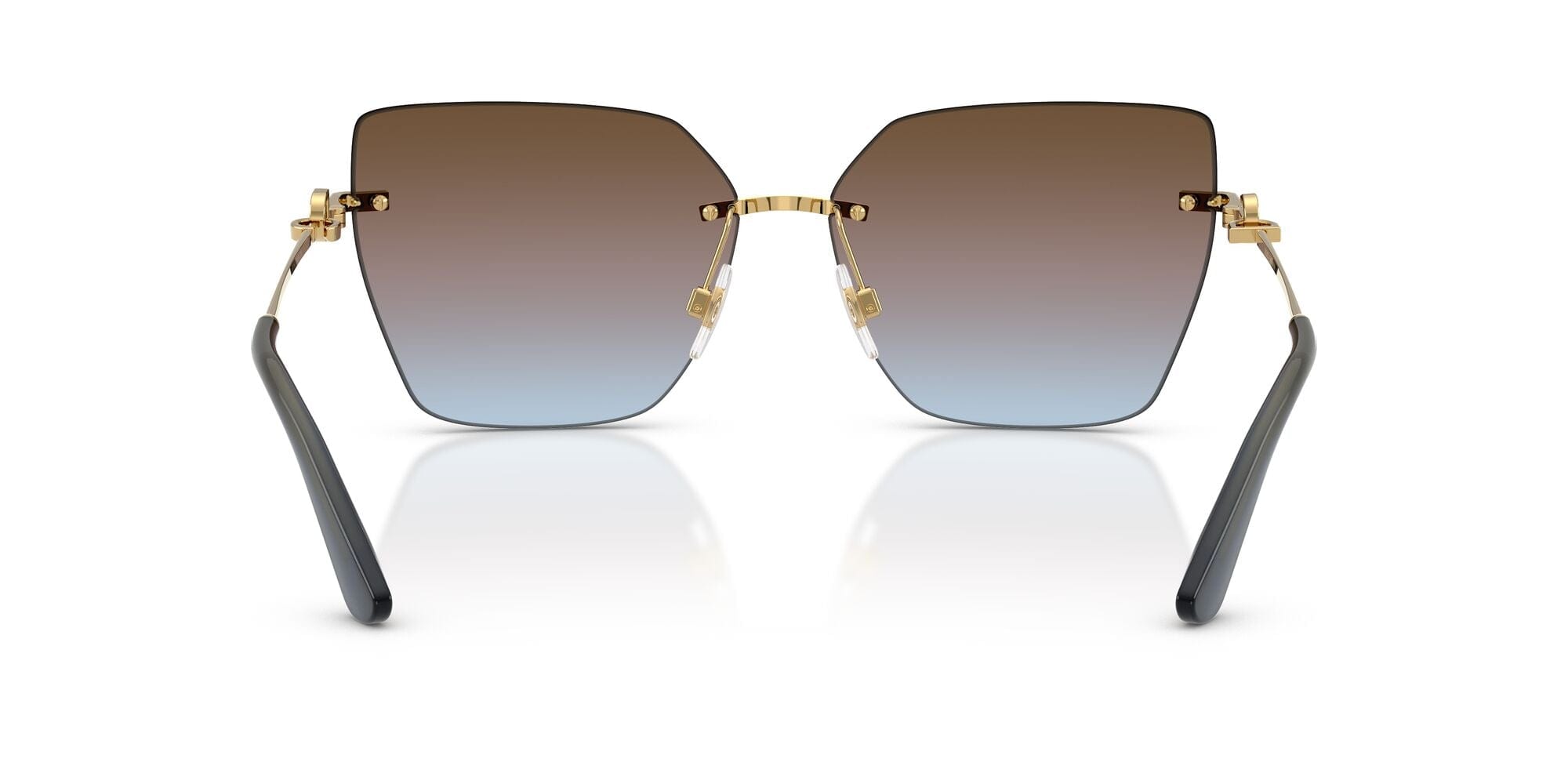 DG2321 02/48 gold/azure pink brown gradient lens