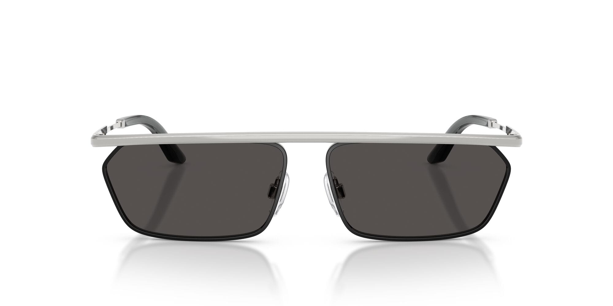 DG2327 132487 silver matte black/dark grey lens