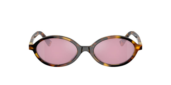 SMU04ZS VAU50D honey havana/dark pink silver mirror lens