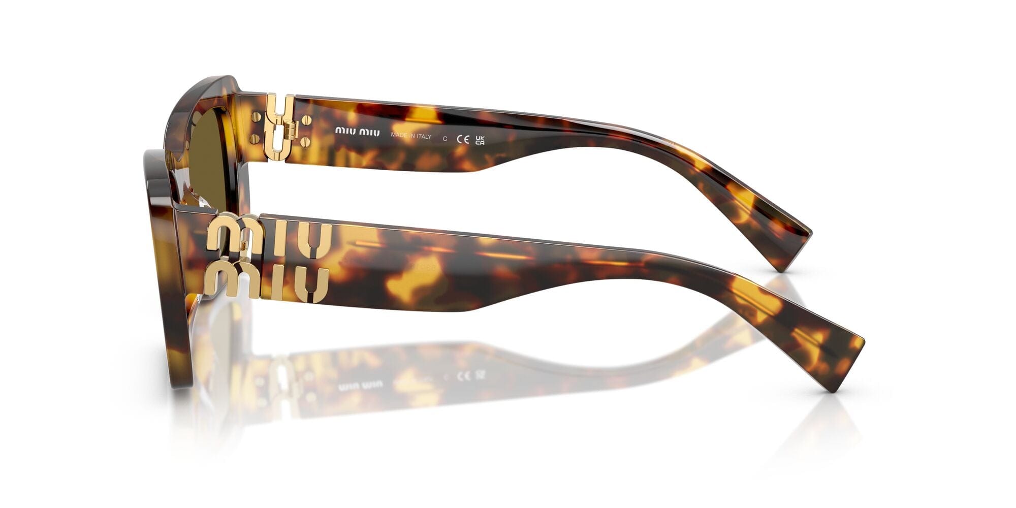 SMU07YS 14L09Z honey havana/dark brown lens