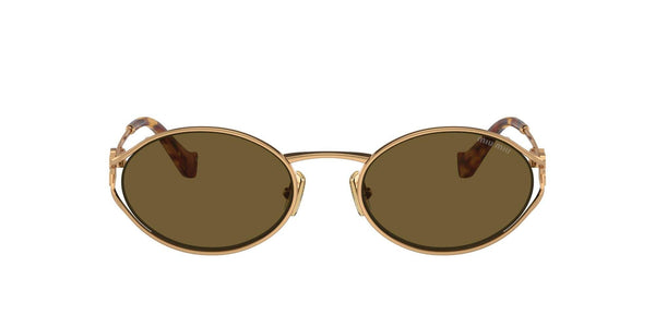 SMU52YS 7OE01T  brass gold/brown lens