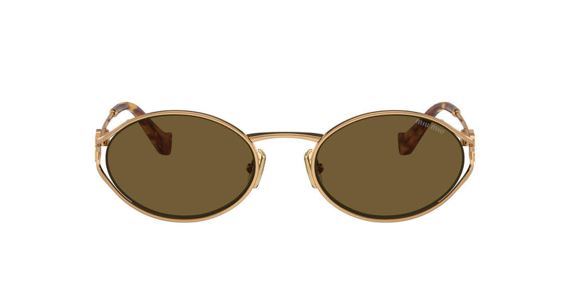 SMU52YS 7OE01T  brass gold/brown lens