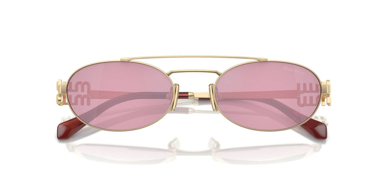 SMU54ZS ZVN50D  pale gold/dark pink mirror lens