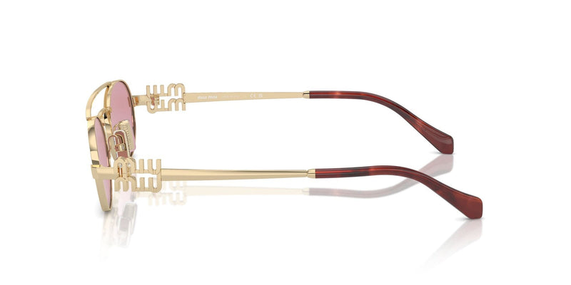 SMU54ZS ZVN50D  pale gold/dark pink mirror lens