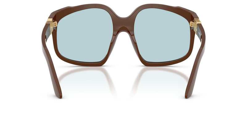 SMUA07S 24D20R59 chocolate/light blue lens