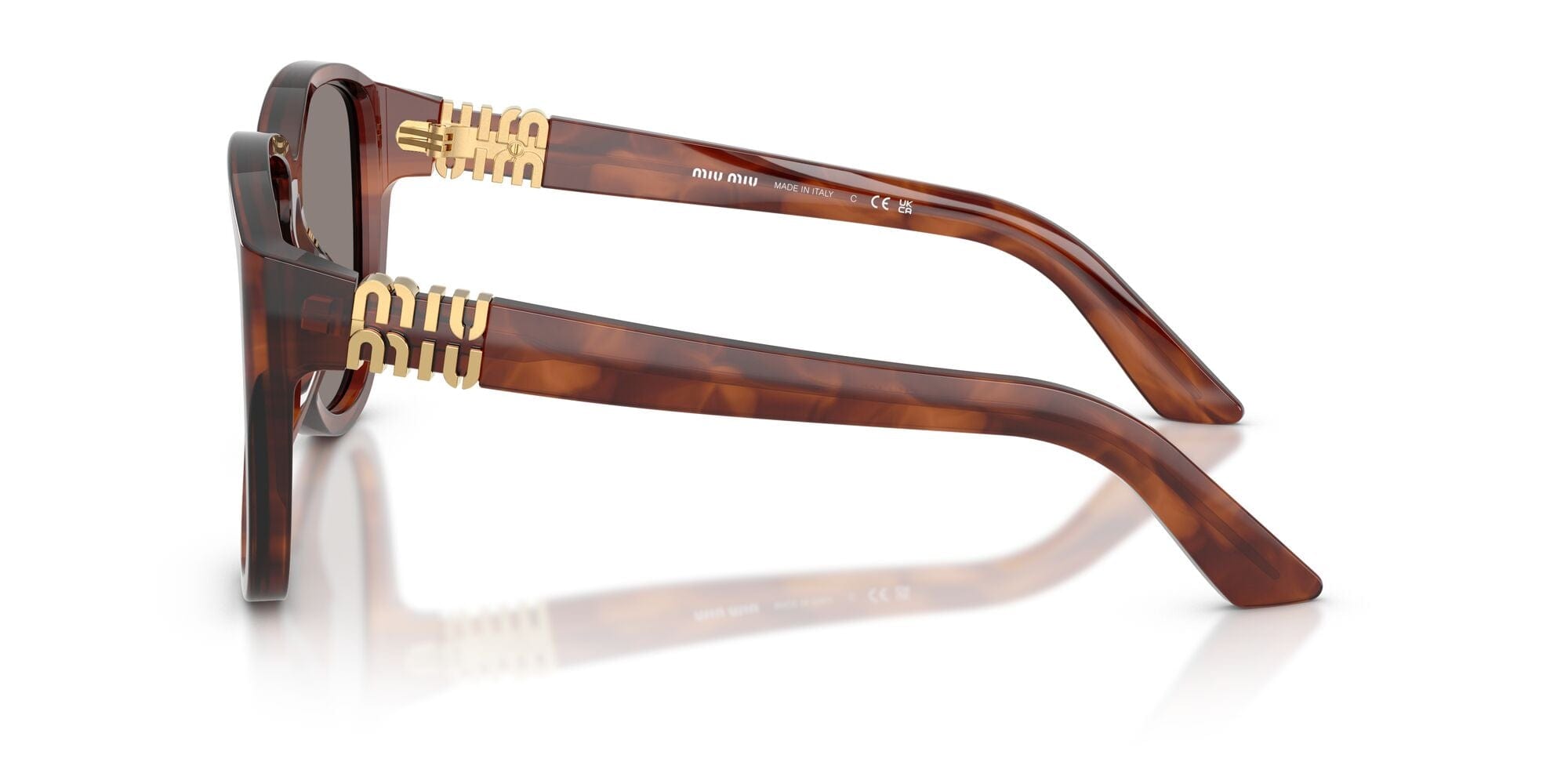 SMUA08S 26E80Q striped tobacco/dark grey lens
