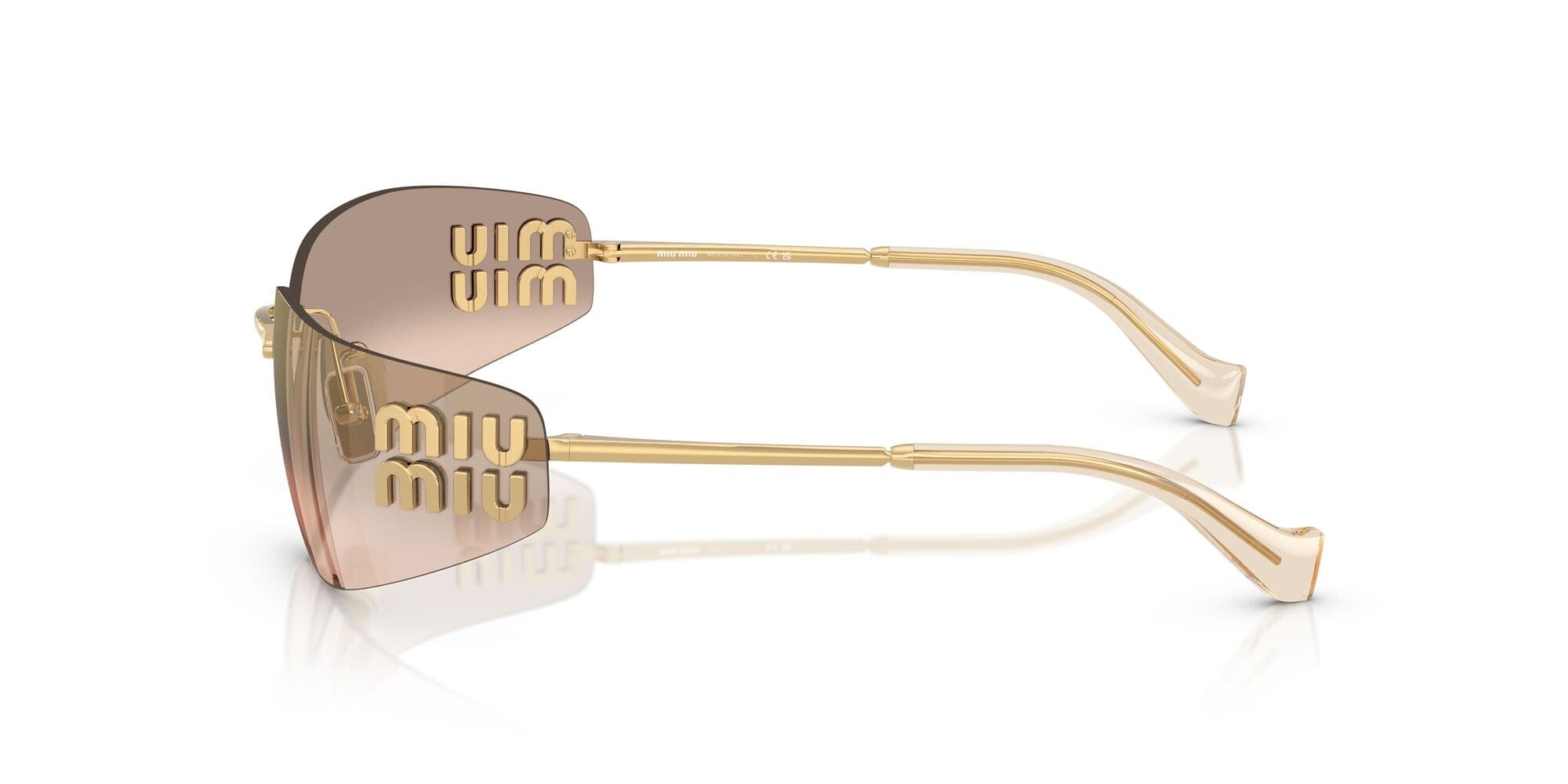 SMUA51S 5AK20P  gold w/light brown mirror bronze graduated lens