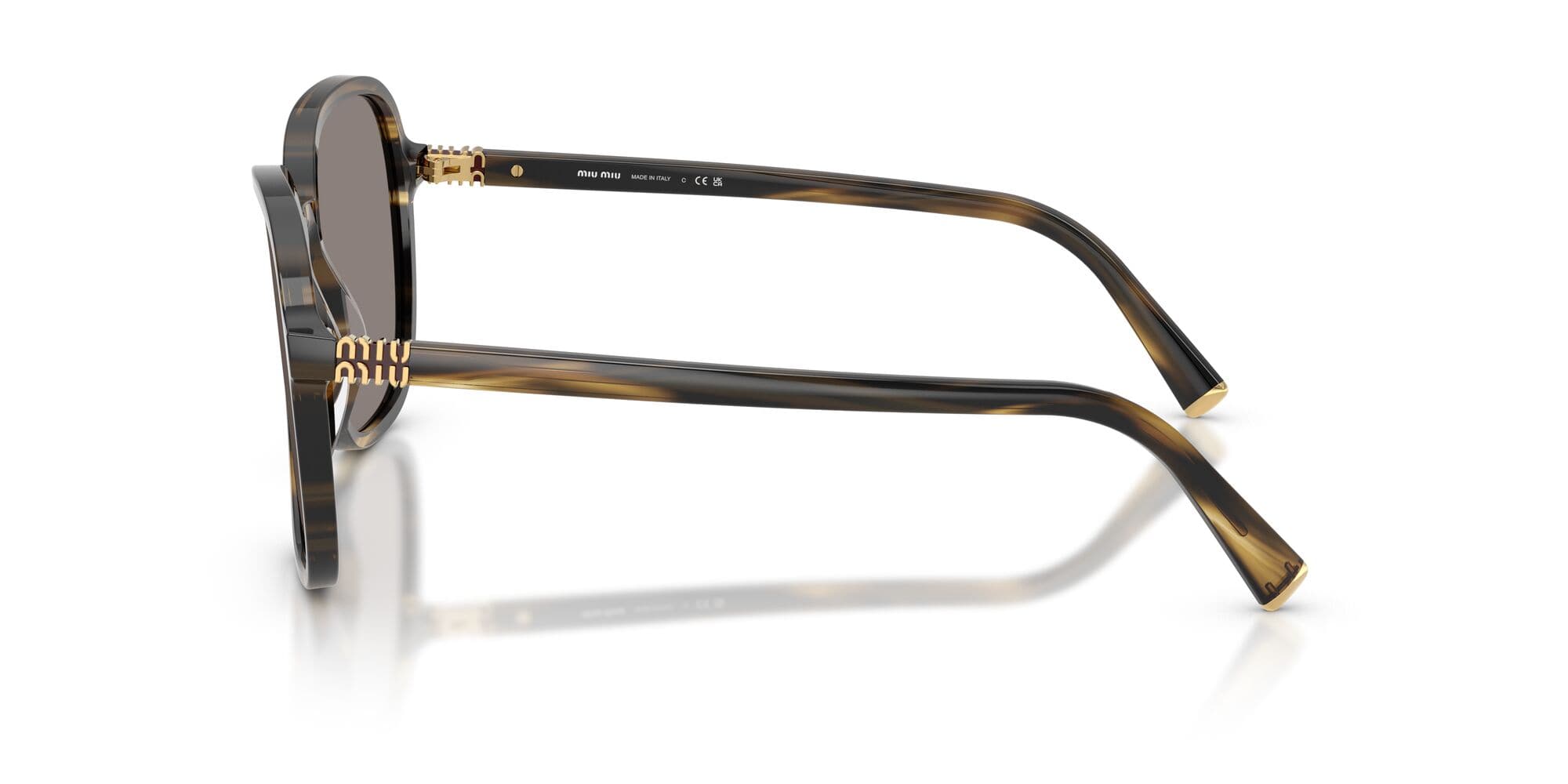 SMUB01S 25E80Q striped loden/dark grey lens