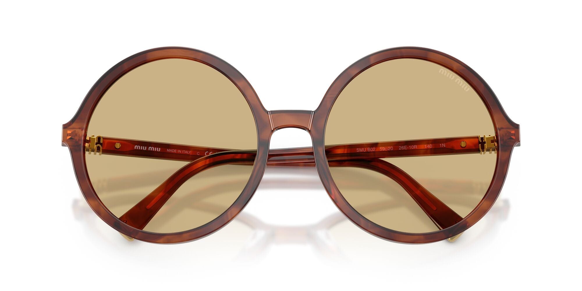 SMUB02S 26E10R striped tobacco/yellow lens