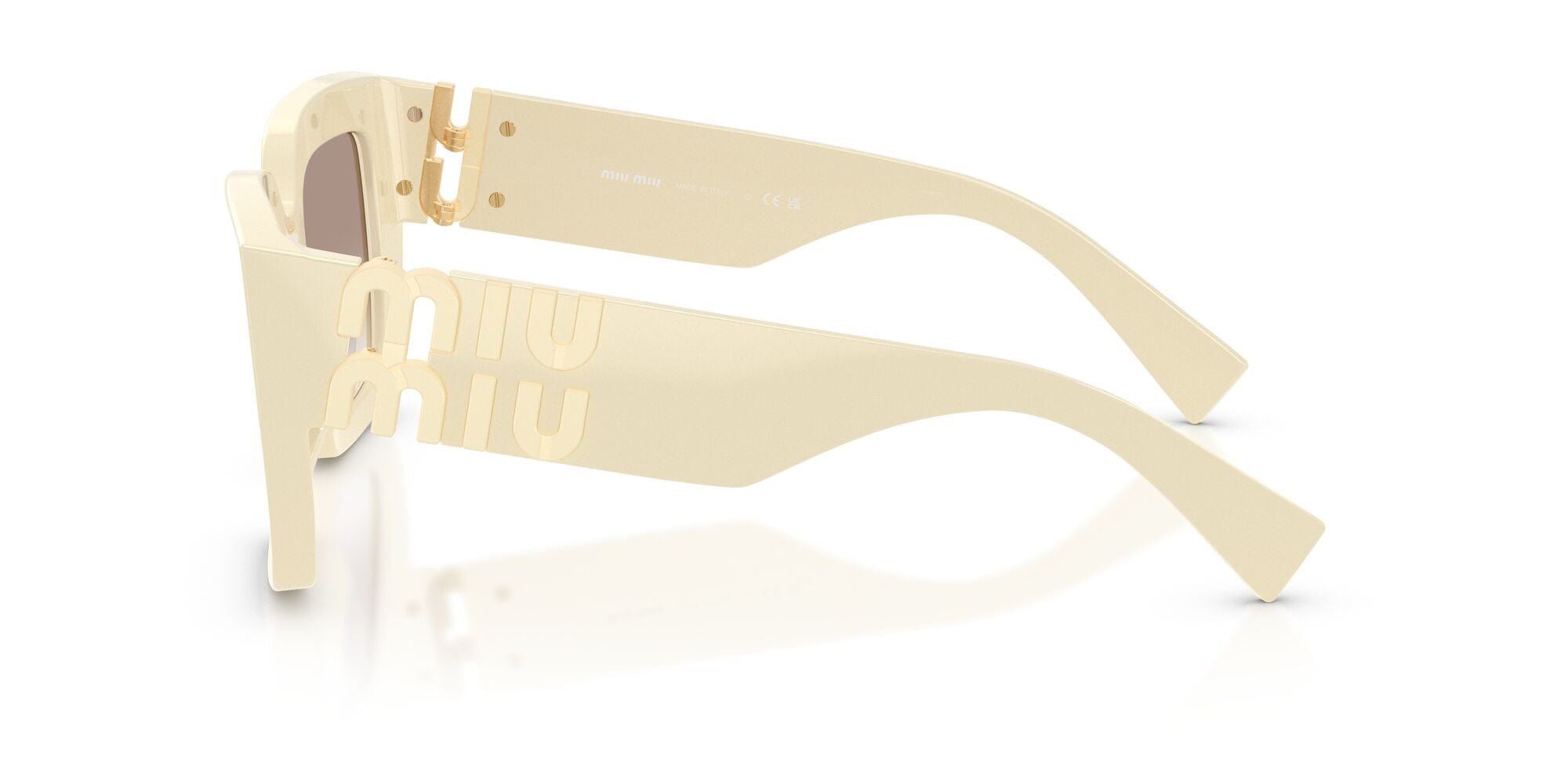 SMUB05S 21D90L milk/clear gradient brown lens