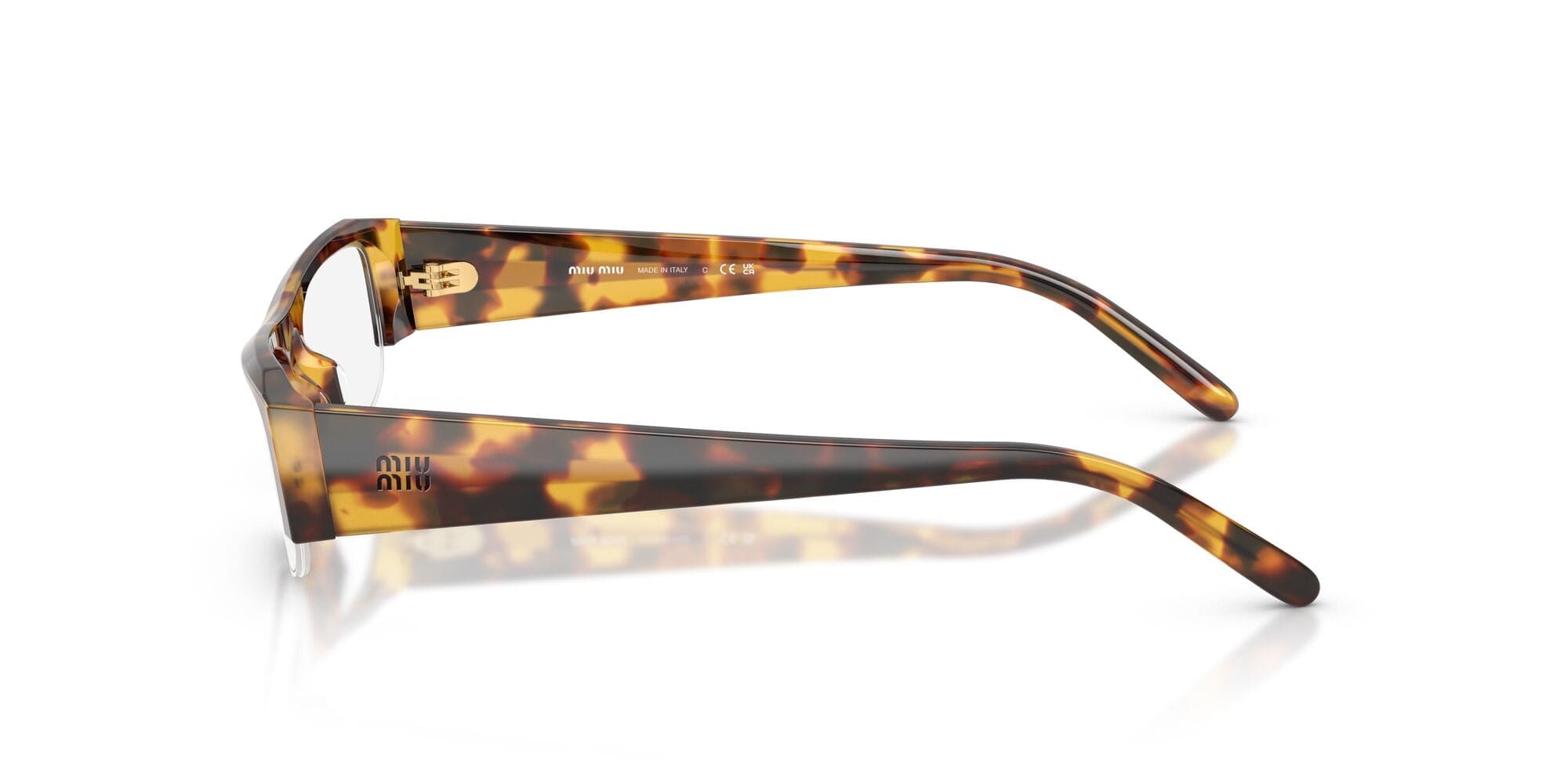 SMUB07S 14L08N honey havana/clear blue light lens