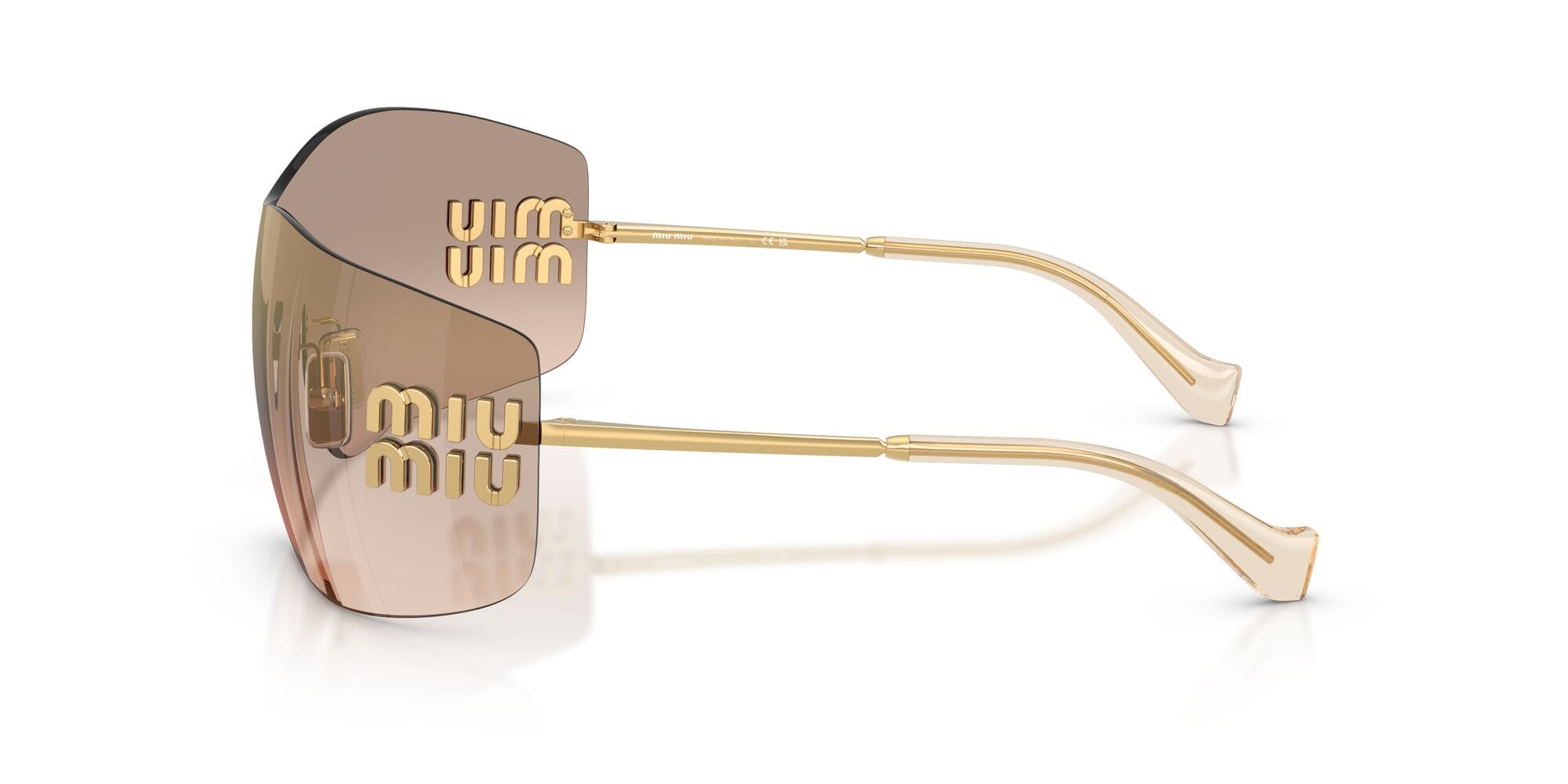 SMUB53S 5AK20P gold/light brown mirror bronze gradient lens