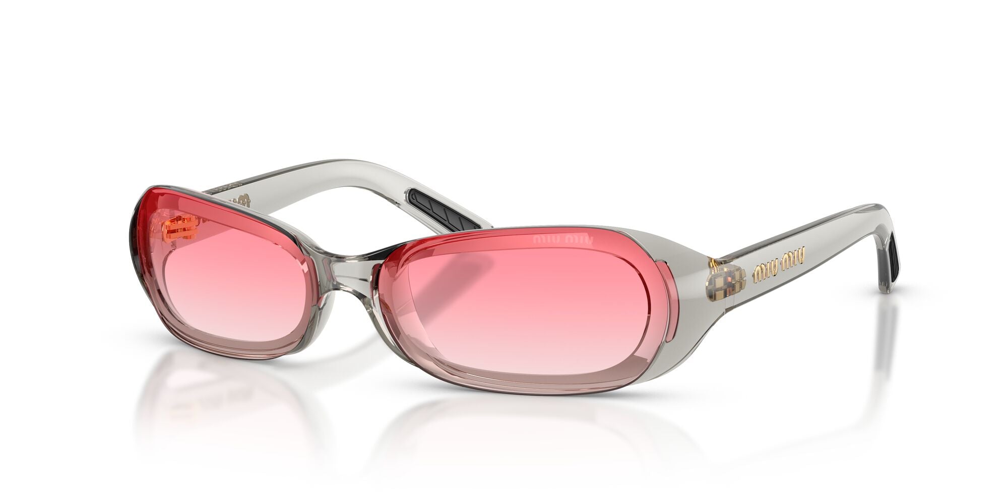 SMUC07SU 22T81E transparent grey/gradient pink lens