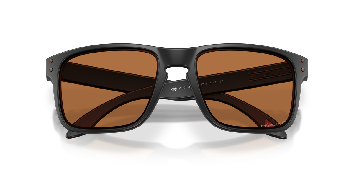 Holbrook 9102AM matte black/prizm bronze polarised lens sunglasses