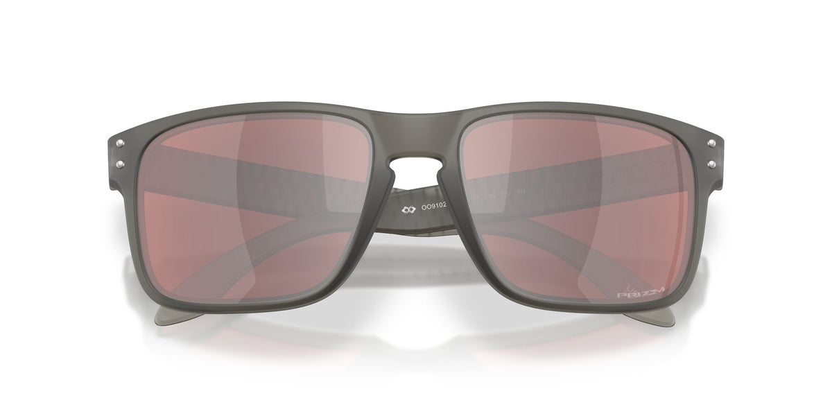 Holbrook 9102AR matte grey smoke/prizm snow black lens sunglasses