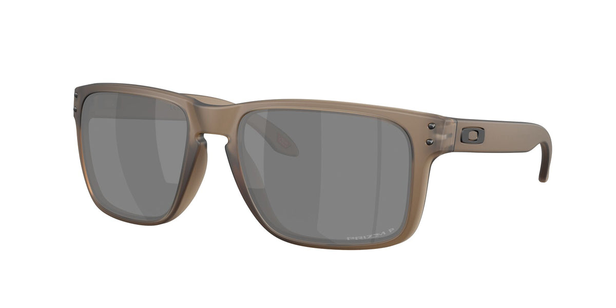 Holbrook XL 941757 matte brown smoke/prizm black polarised lens sunglasses