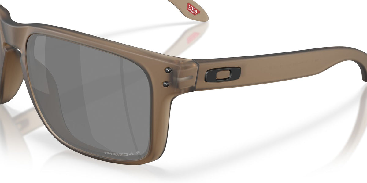 Holbrook XL 941757 matte brown smoke/prizm black polarised lens sunglasses