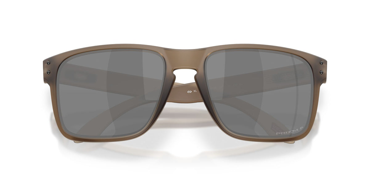 Holbrook XL 941757 matte brown smoke/prizm black polarised lens sunglasses