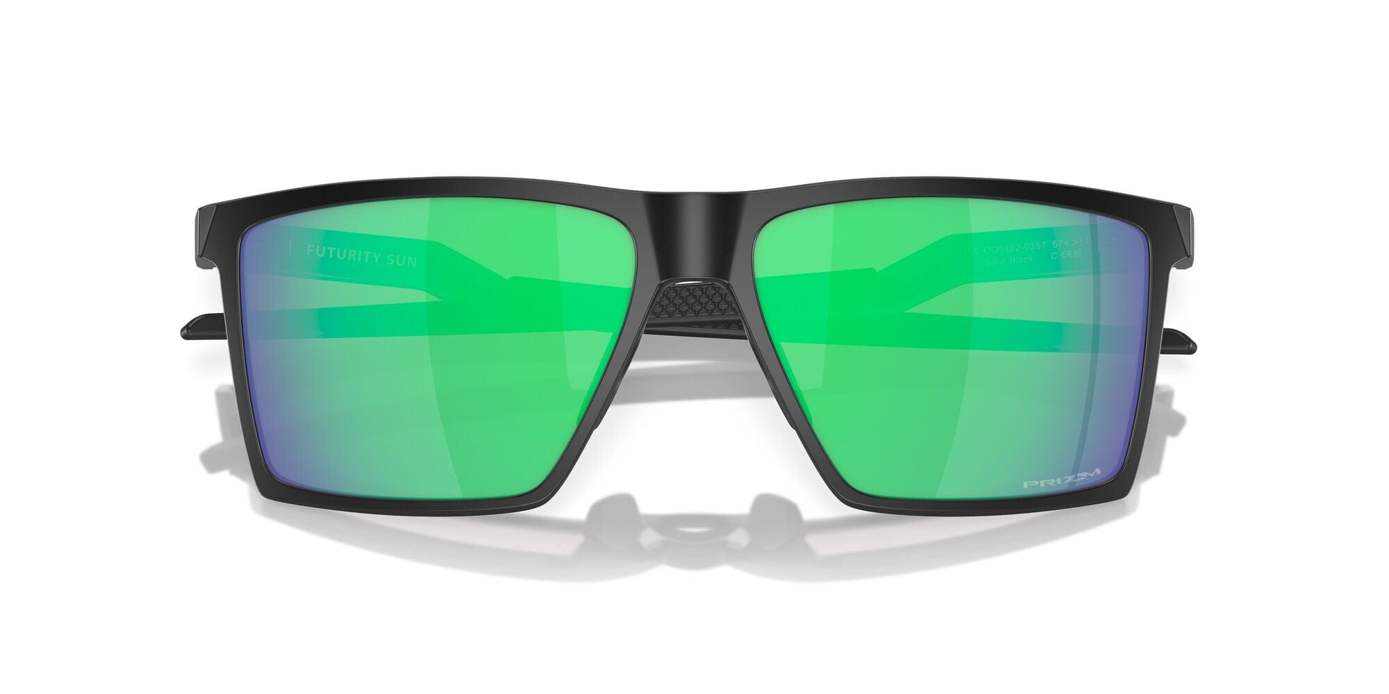Futurity Sun 948202 satin black/prizm jade lens