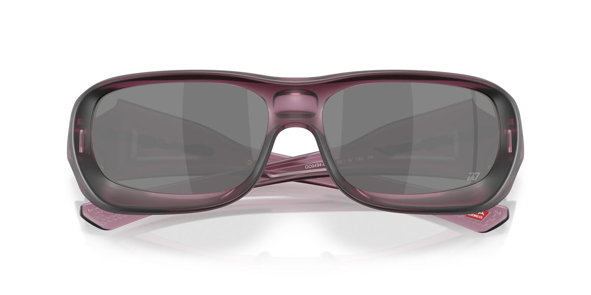 De Soto 949406 matte trans indigo/prizm black lens sunglasses