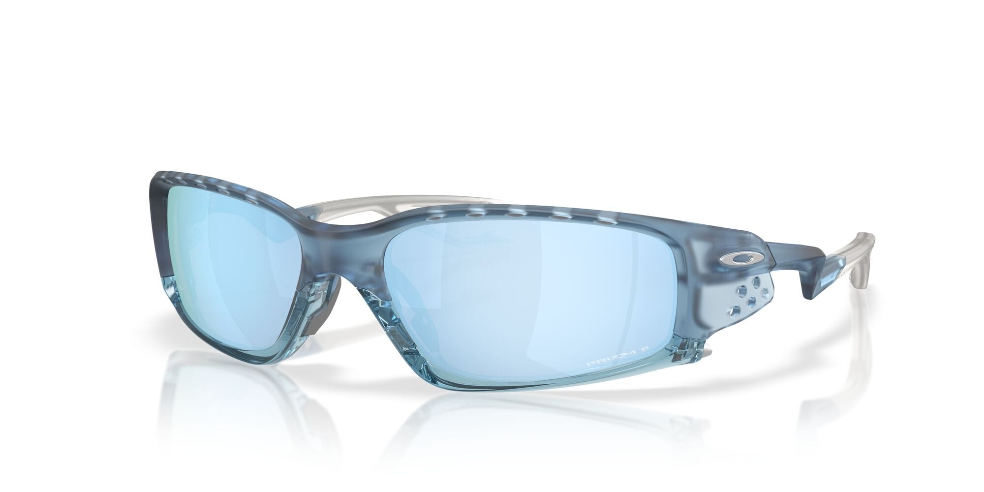 Plantaris Square 952908 matte transparent stonewash/prizm deep water polarised lens