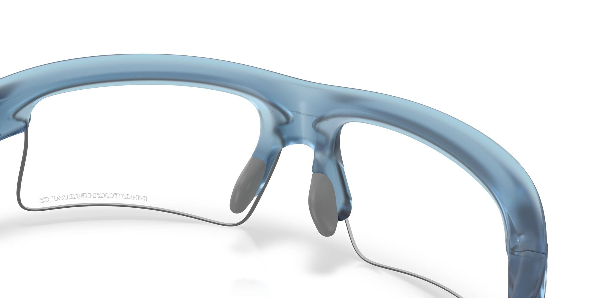 Bispaera speed 953407 matte transparent stonewash clear to black iridium photochromatic lens
