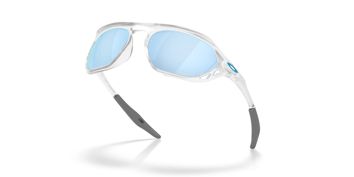 Cage Jacket 953702 matte clear/prizm deep water polarised lens sunglasses