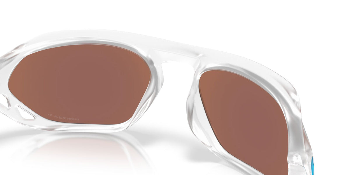 Cage Jacket 953702 matte clear/prizm deep water polarised lens sunglasses