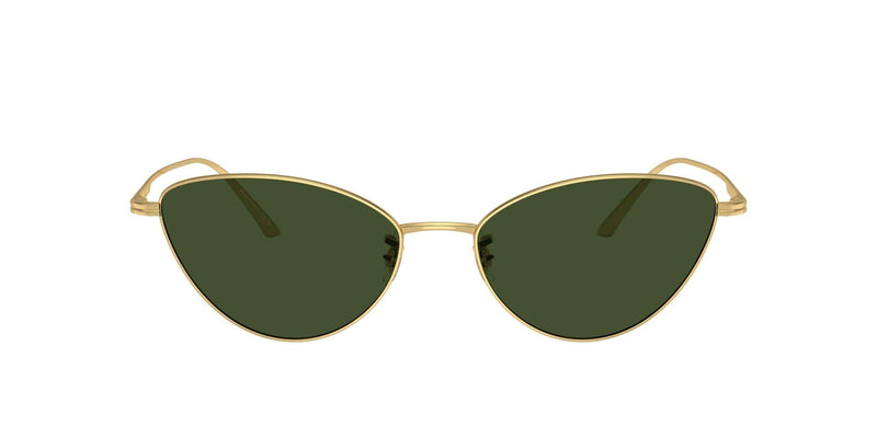 OV1328S 533271 Khaite (52) 1989C gold/vibrant green lens